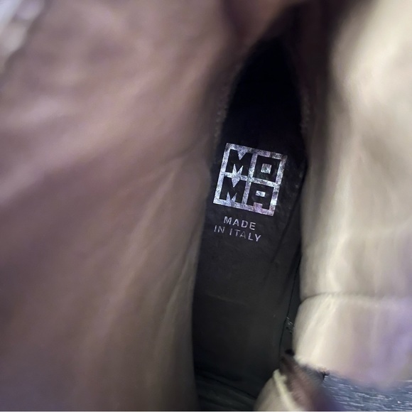 MOMA Italian real leather boots,excellent condition,size 39(8.5),chestnut colour - Picture 12 of 14